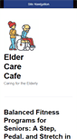 Mobile Screenshot of eldercarecafe.net